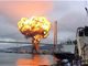 韩国2.5万吨级油轮爆炸腾起蘑菇云 现场火光冲天！